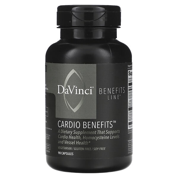 dvi00546_v_8.jpg Benefits Line, Cardio Benefits, 90 капсул — DaVinci Laboratories