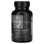 Benefits Line, Adrenal Benefits, 120 капсул — DaVinci Laboratories