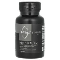 Benefits Line, Methyl Benefits, 60 капсул — DaVinci Laboratories