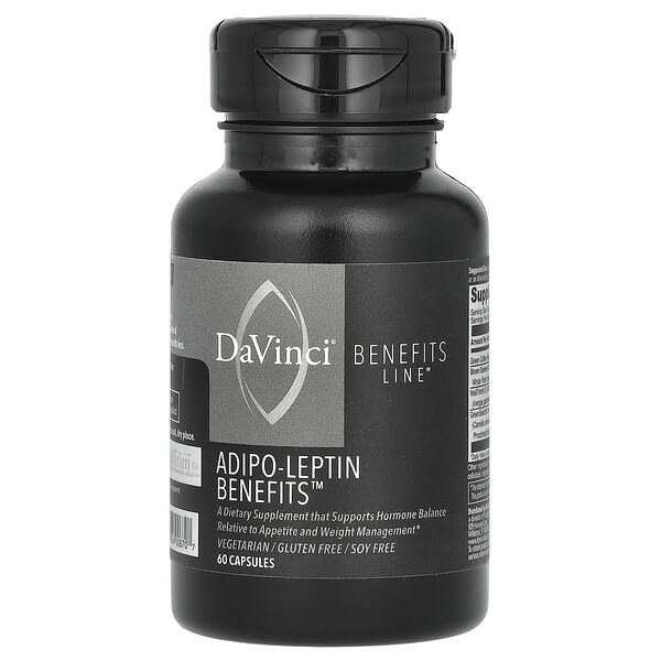 dvi00670_v_8.jpg Benefits Line, адипо-лептин, 60 капсул — DaVinci Laboratories