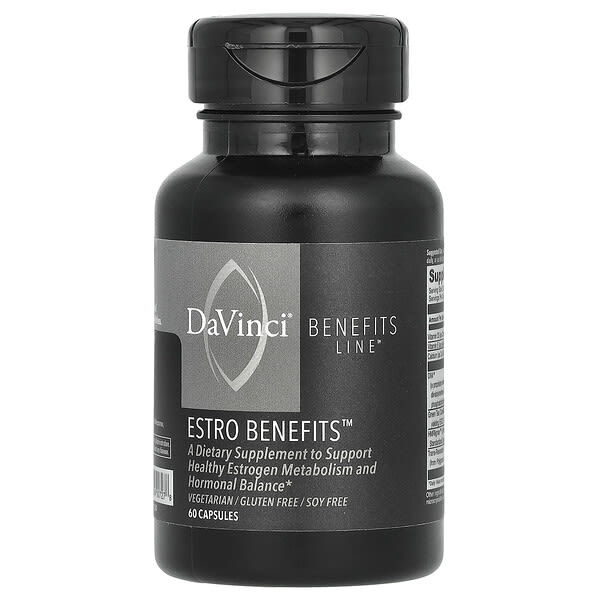 dvi00727_v_8.jpg Benefits Line, Estro Benefits, 60 капсул — DaVinci Laboratories