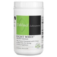 Right Whey, сливочная ваниль, 996 г (2,2 фунта) — DaVinci Laboratories