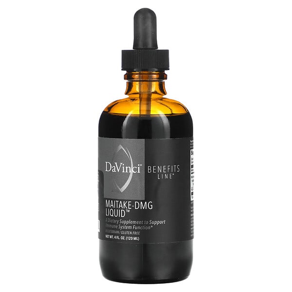 dvi01149_v_8.jpg Benefits Line, Maitake-DMG Liquid, 120 мл (4 жидк. унц.) — DaVinci Laboratories