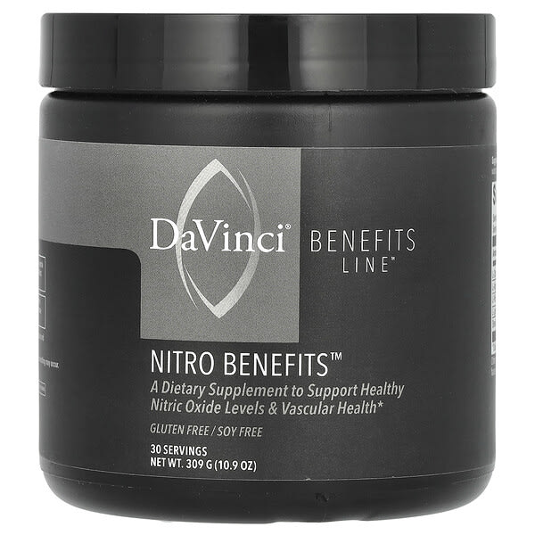 dvi01160_v_8.jpg Benefits Line, Nitro Benefits, 309 г (10,9 унции) — DaVinci Laboratories