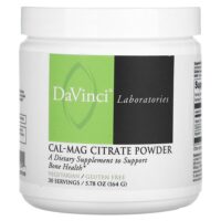CAL-MAG цитрат в порошке, 164 г (5,78 унции) — DaVinci Laboratories