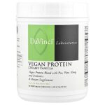 Vegan Protein, сливочная ваниль, 405 г (14,29 унции) — DaVinci Laboratories