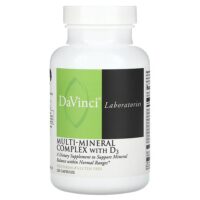 Мультиминеральный комплекс с витамином D3`` 120 капсул — DaVinci Laboratories