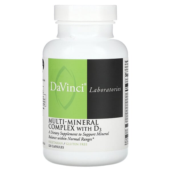 dvi01351_v_8.jpg Мультиминеральный комплекс с витамином D3`` 120 капсул — DaVinci Laboratories