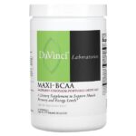 Maxi-BCAA, смесь для порошковых напитков, малиновый лимонад, 375 г (13,23 унции) — DaVinci Laboratories