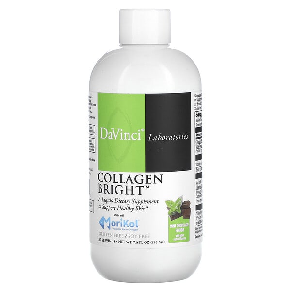 dvi01739_v_8.jpg Collagen Bright, мятный шоколад, 225 мл (7,6 жидк. унц.) — DaVinci Laboratories
