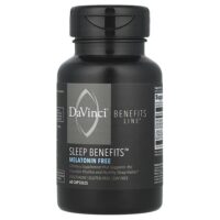 Sleep Benefits™, без мелатонина, 60 капсул — DaVinci Laboratories