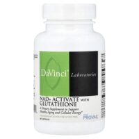 NAD + активация с глутатионом, 60 капсул — DaVinci Laboratories