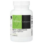 Бета-каротин, 7500 мкг, 180 мягких таблеток — DaVinci Laboratories