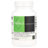 N-ацетилцистеин, 500 мг, 90 капсул — DaVinci Laboratories