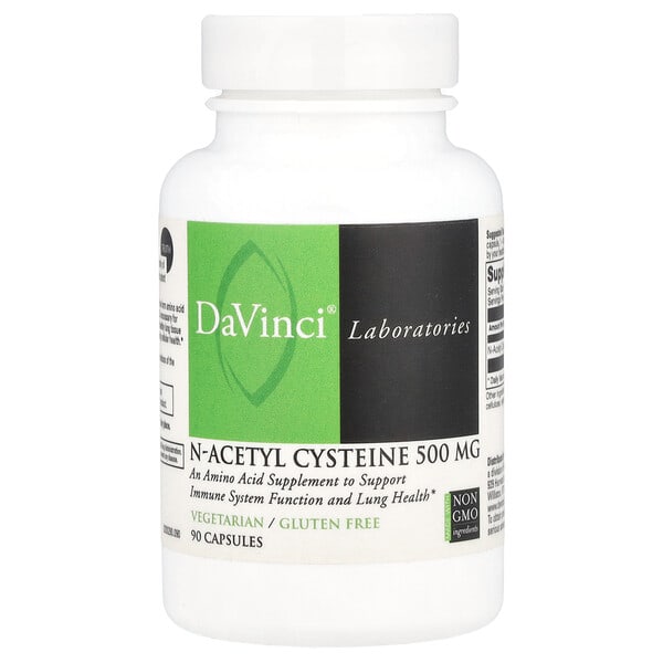 dvi22909_v_24.jpg N-ацетилцистеин, 500 мг, 90 капсул — DaVinci Laboratories