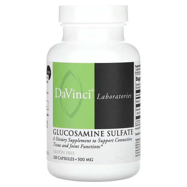 dvi23721_v_8.jpg Сульфат глюкозамина, 500 мг, 120 капсул — DaVinci Laboratories