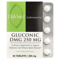 Глюконик DMG, 250 мг, 90 таблеток — DaVinci Laboratories