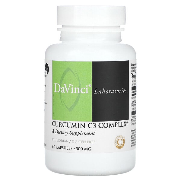 dvi27886_v_8.jpg Curcumin C3 Complex, 500 мг, 60 капсул — DaVinci Laboratories