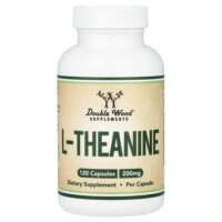 L-Theanine, 200 mg, 120 Capsules — Double Wood Supplements