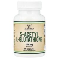 S-ацетил L-глутатион, 100 мг, 60 капсул — Double Wood Supplements