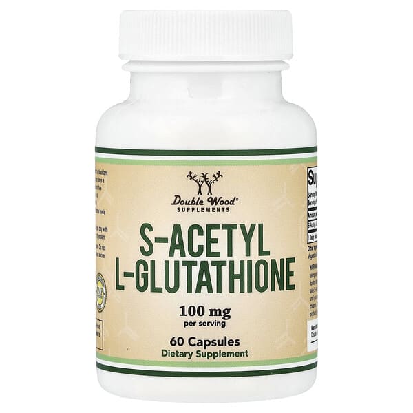 dws00715_v_10.jpg S-ацетил L-глутатион, 100 мг, 60 капсул — Double Wood Supplements