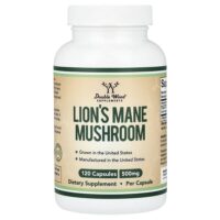 Lion's Mane Mushroom, 500 mg, 120 Capsules — Double Wood Supplements