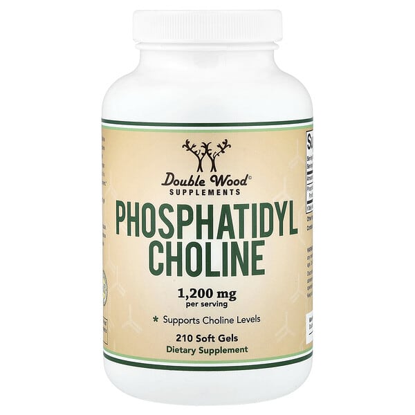 dws00726_v_10.jpg фосфатидилхолин, 1200 мг, 210 капсул — Double Wood Supplements