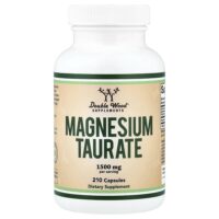 таурат магния, 210 капсул (500 мг в 1 капсуле) — Double Wood Supplements