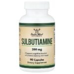 Sulbutiamine, 200 mg, 90 Capsules — Double Wood Supplements