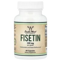 Fisetin, 100 mg, 60 Capsules — Double Wood Supplements