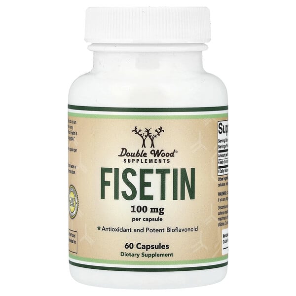 dws00748_v_10.jpg Fisetin, 100 mg, 60 Capsules — Double Wood Supplements