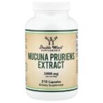 экстракт мукуны жгучей, 210 капсул (500 мг в 1 капсуле) — Double Wood Supplements