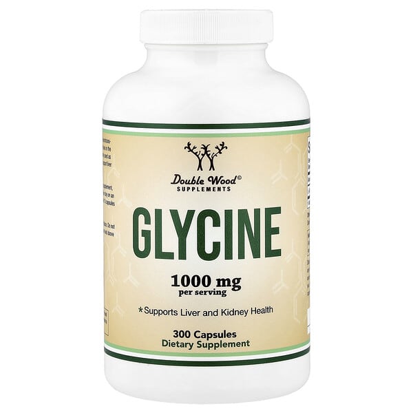 dws00769_v_10.jpg глицин, 300 капсул (500 мг в 1 капсуле) — Double Wood Supplements