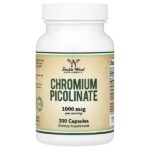 пиколинат хрома, 300 капсул (500 мкг в 1 капсуле) — Double Wood Supplements