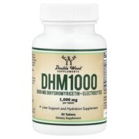 DHM 1000, дигидромирицетин и электролиты, 30 таблеток — Double Wood Supplements
