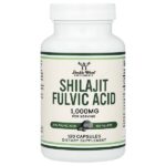 фульвовая кислота мумие, 120 капсул (500 мг в 1 капсуле) — Double Wood Supplements