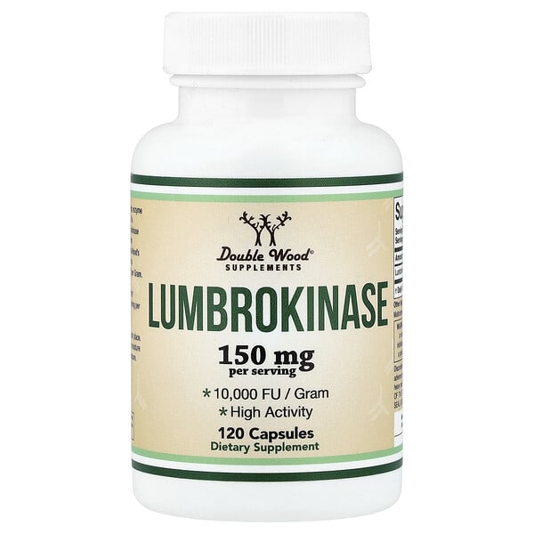 dws27227_v_10.jpg люмброкиназа, 120 капсул (75 мг в 1 капсуле) — Double Wood Supplements