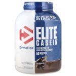 Elite Casein®, насыщенный шоколад, 1,8 кг (4 фунта) — Dymatize