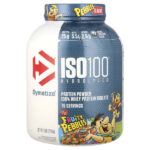ISO100®, гидролизованный, 100% изолят сывороточного протеина, фруктовые шарики, 2,3 кг (5 фунтов) — Dymatize