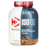 ISO100®, гидролизованный, 100% изолят сывороточного протеина, шоколад и арахисовое масло, 2,3 кг (5 фунтов) — Dymatize