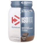 ISO100® Hydrolyzed, 100% изолят сывороточного протеина, брауни с помадкой, 660 г (1,45 фунта) — Dymatize