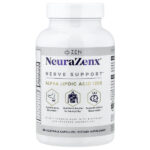 Zen Nutrients, NeuraZenx®, поддержка нервов, 120 растительных капсул