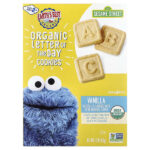 Organic Letter of the Day Cookies®, для детей от 2 лет, ваниль, 150 г (5,3 унции) — Earth's Best