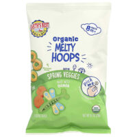 Melty Hoops, органический снек из кукурузной муки, для детей от 8 месяцев, весенние овощи, 20 г (0,7 унции) — Earth's Best