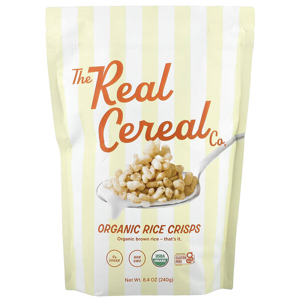 eac16283_v_2.jpg The Real Cereal Co, органические рисовые чипсы, 240 г (8,4 унции)
