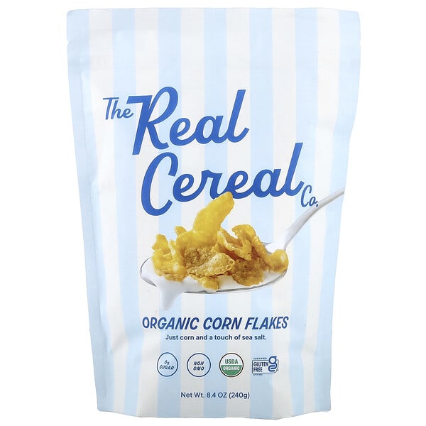eac31492_v_2.jpg The Real Cereal Co, органические кукурузные хлопья, 240 г (8,4 унции)