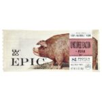 Незасоленный бекон со свининой, 43 г (1,5 унции) — Epic Bar