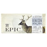 батончик из оленины с морской солью и перцем, 37 г (1,3 унции) — Epic Bar
