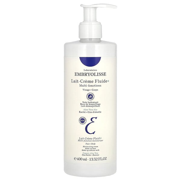 eby00258_v_8.jpg Lait Creme Fluid+, многофункциональное увлажняющее средство, 400 мл (13,52 жидк. унции) — Embryolisse