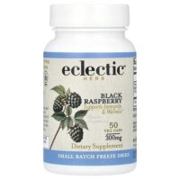 сублимированная черная малина, 300 мг, 50 вегетарианских капсул — Eclectic Herb